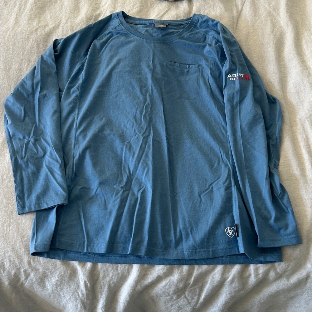 Ariat PPE Cat 2 Women's Light Blue Long Sleeve Tee